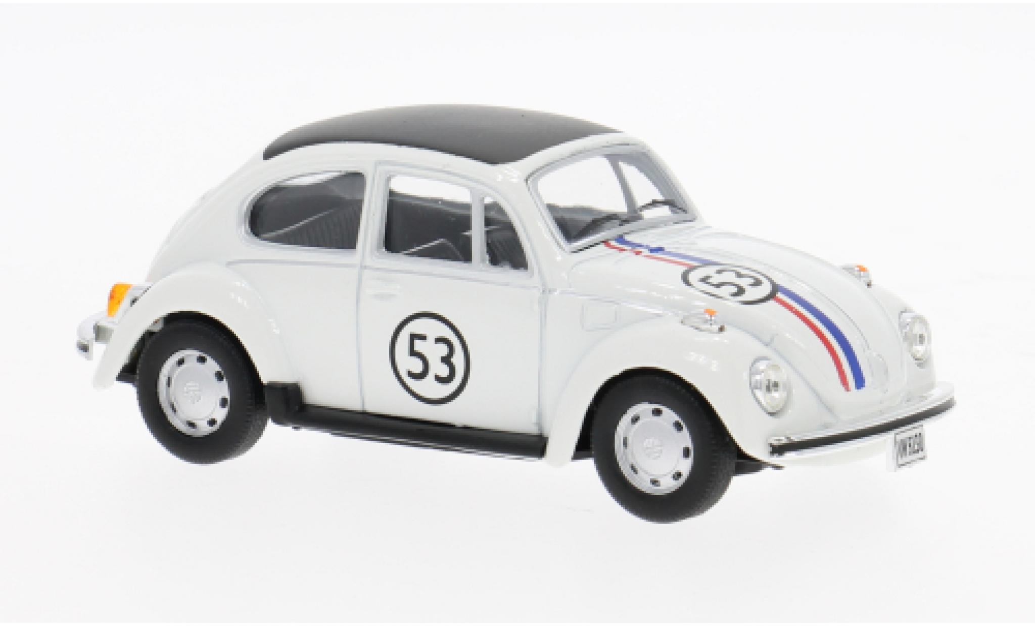 Volkswagen Beetle 1/43 Cararama (K&auml;fer) 1966 Herbie No.53 1:43 modelauto