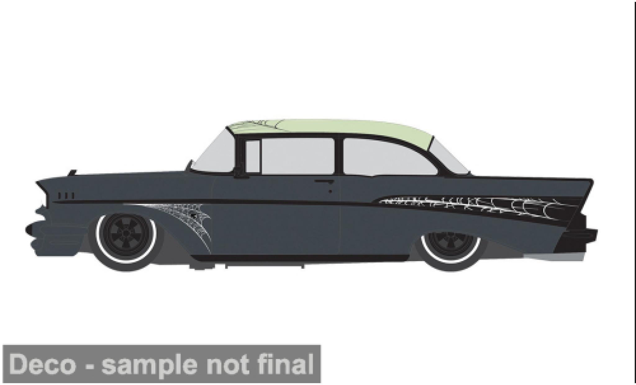 Chevrolet Bel Air 1/64 IXO America - Lowrider 1957 Halloween 1:64 modelauto