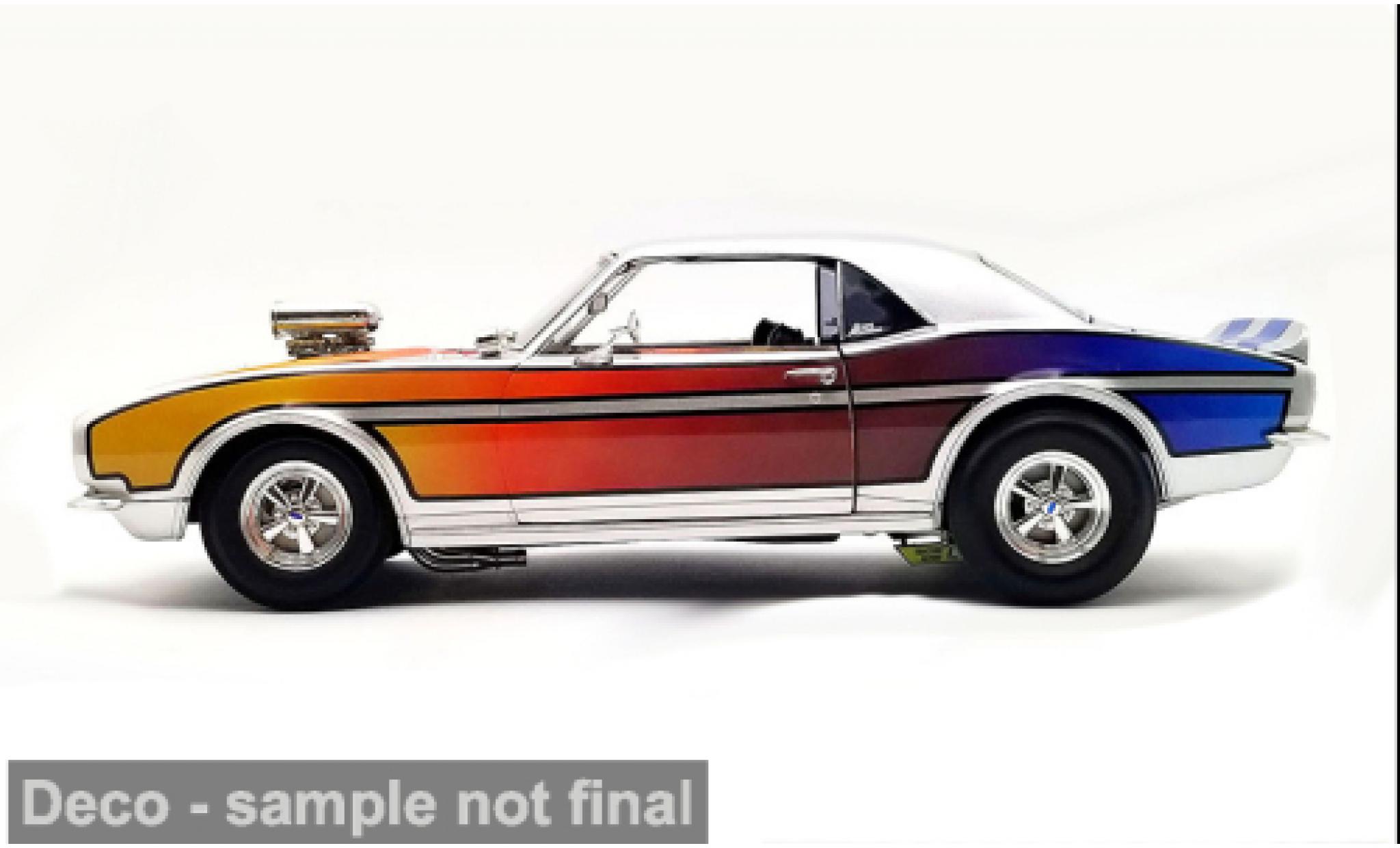 Chevrolet Camaro 1/18 ACME oranje/rood 1968 1:18 modelauto