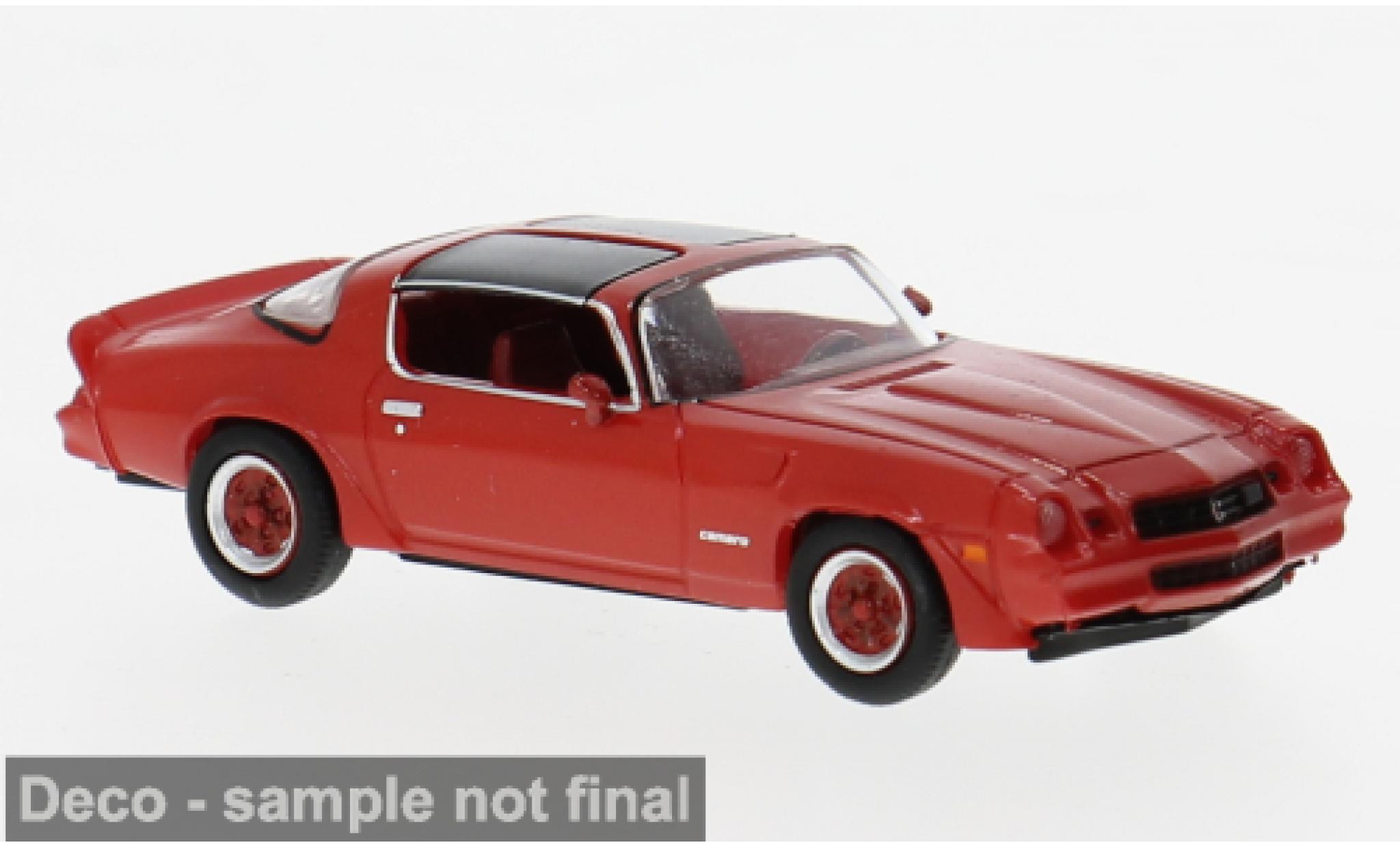 Chevrolet Camaro 1/87 Brekina rood 1980 1:87 modelauto