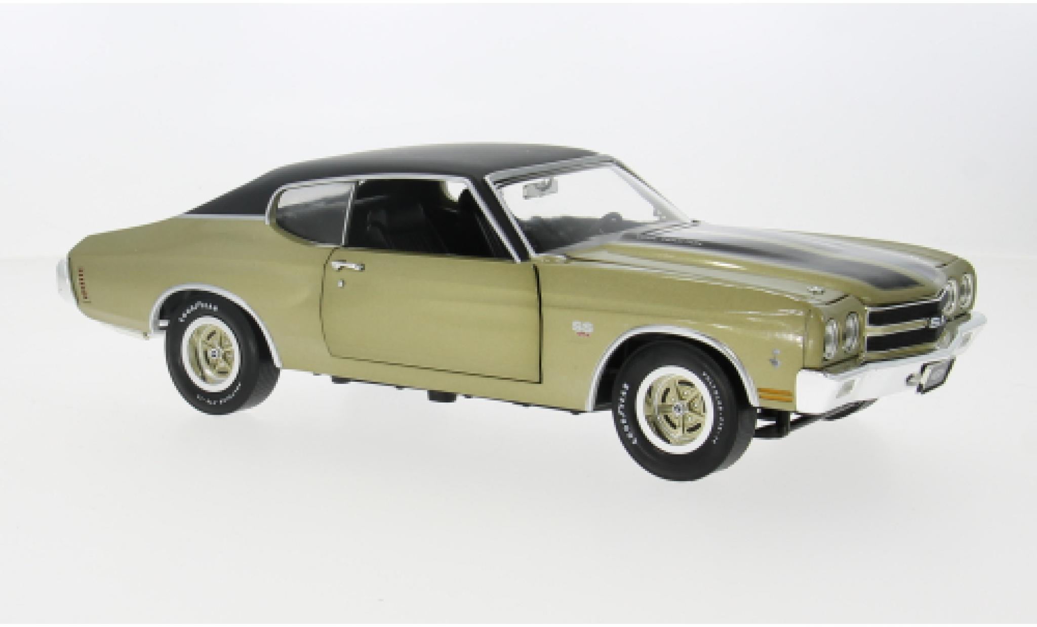 Chevrolet Chevelle 1/18 Auto World SS gold 1:18 modelauto