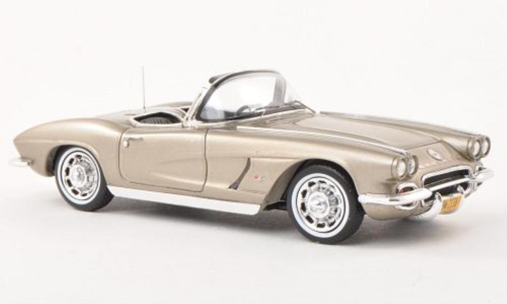 Chevrolet Corvette C1 1/43 Spark C1 C1 Cabriolet beige 1962 modelauto