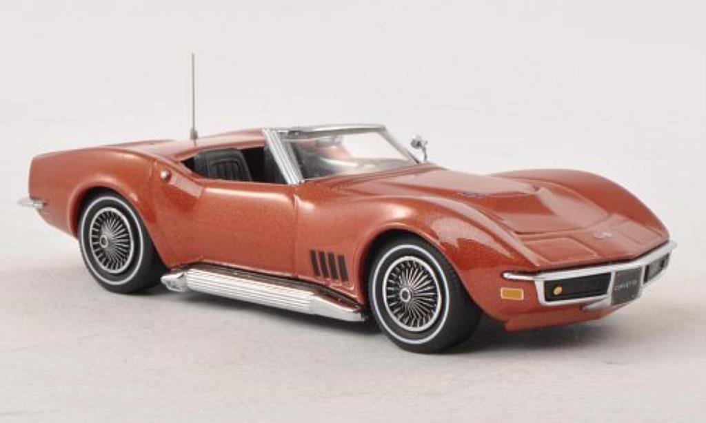 Chevrolet Corvette C3 1/43 Vitesse C3 Cabriolet bronze 1968 modelauto
