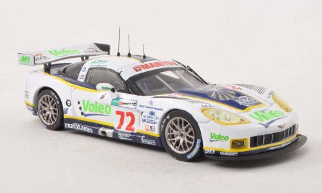 Chevrolet Corvette C6 1/43 IXO C6 C6.R No.72 Valeo / Manitou 24h Le Mans 2008 /J.Policand modelauto