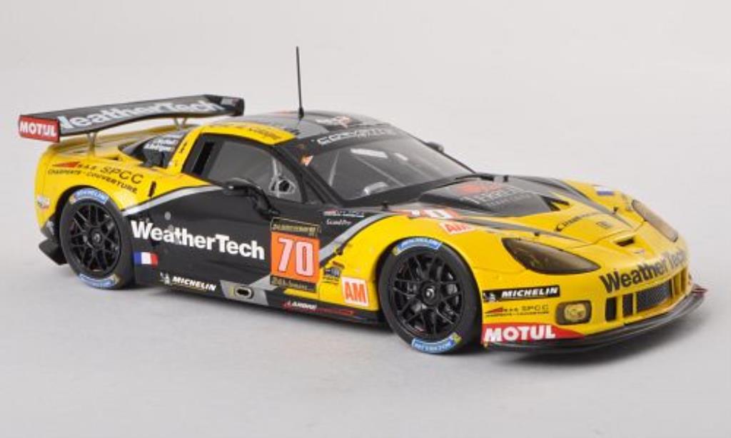 Chevrolet Corvette C6 1/43 Spark C6 C6.R ZR1 No.70 Larbre Competition 24h Le Mans 2013 /M.Rodrigues modelauto