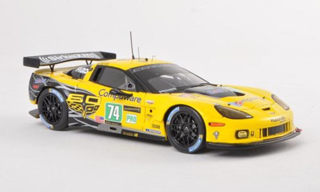 Chevrolet Corvette C6 1/43 Spark C6 C6.R ZR1 No.74 Racing 24h Le Mans 2013 /R.Westbrook modelauto