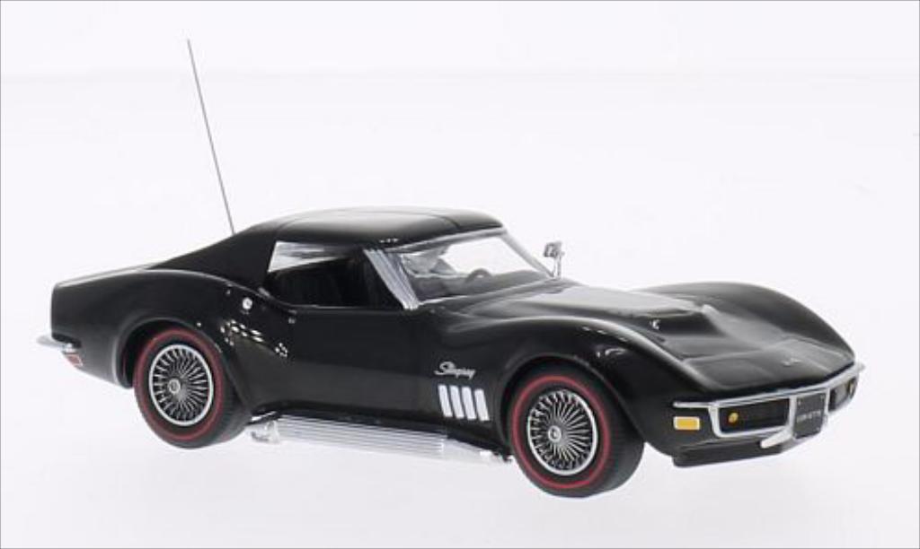 Chevrolet Corvette C3 1/43 Vitesse C3 Coupe zwart 1969 modelauto