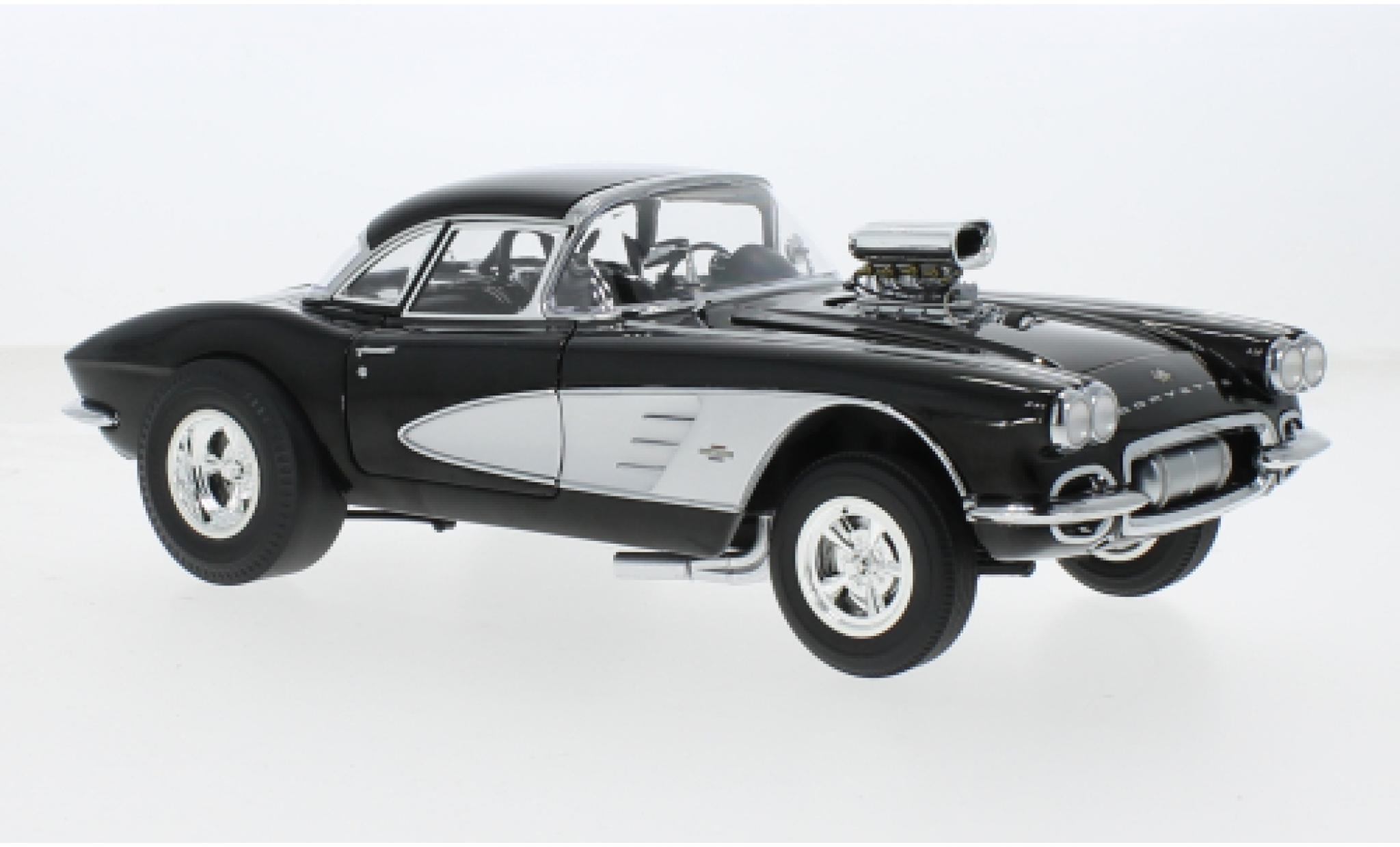 Chevrolet Corvette 1/18 ACME Gasse zwart 1:18 modelauto