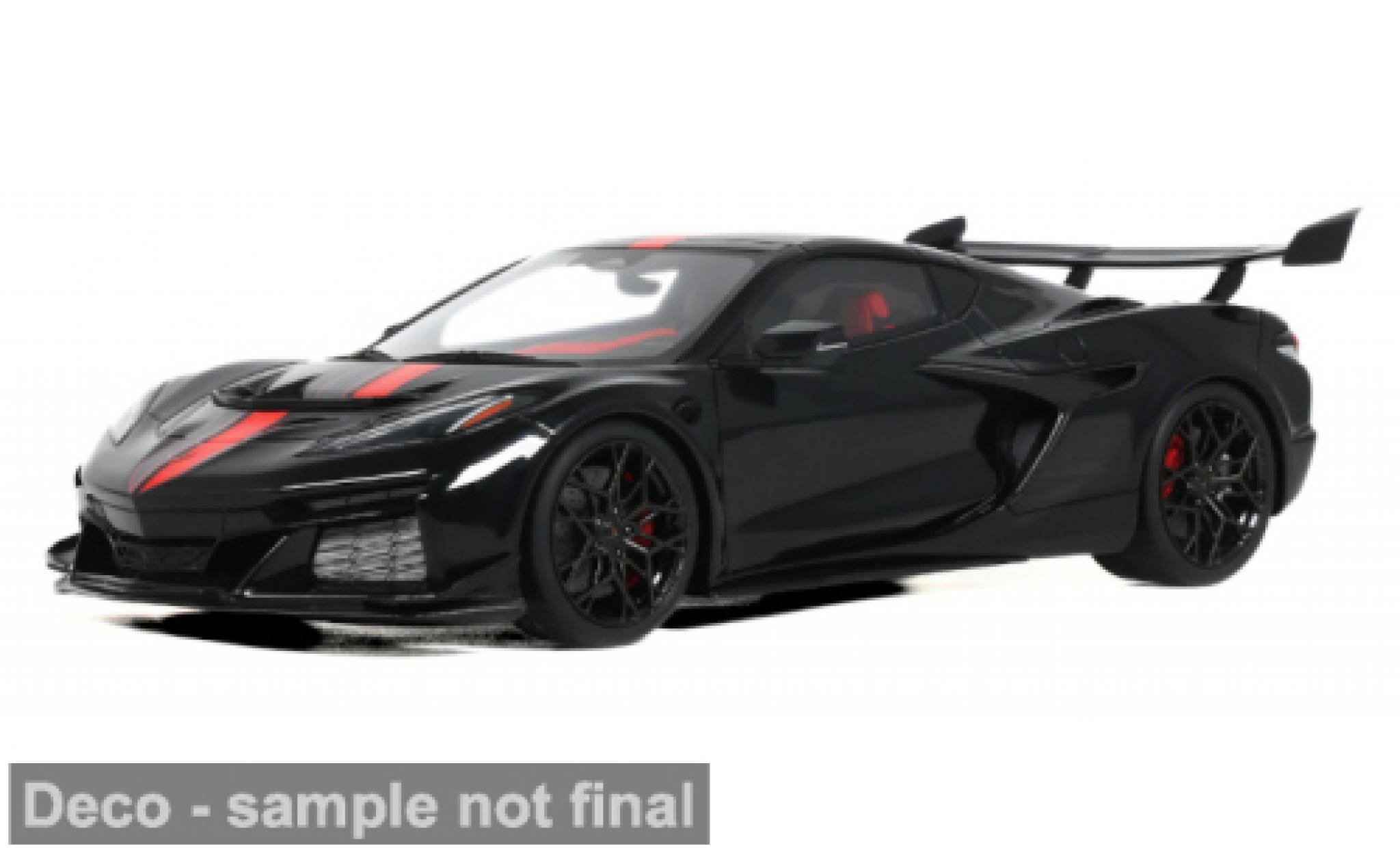 Chevrolet Corvette 1/18 GT Spirit ZR1X zwart 2025 1:18 modelauto