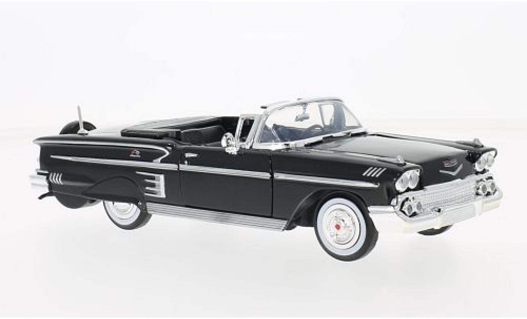 Chevrolet Impala 1/24 Motormax Congroen zwart 1:24 modelauto