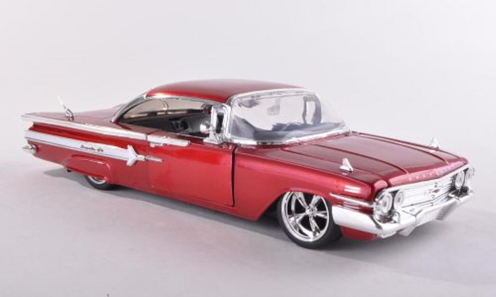 Chevrolet Impala 1/24 Jada Toys rood 1960 modelauto