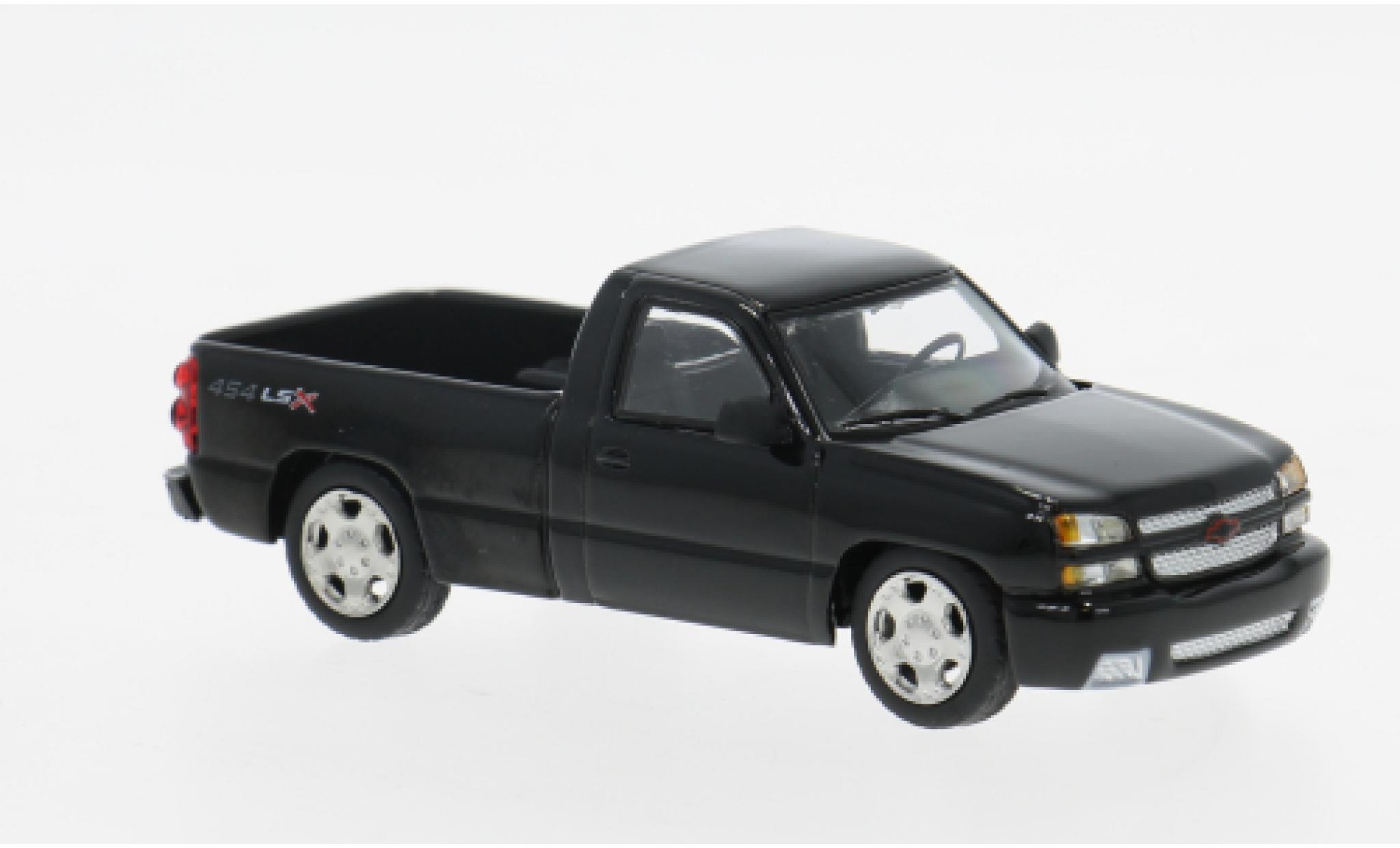 Chevrolet Silverado 1/64 Para64 Single Cab zwart 2006 1:64 modelauto