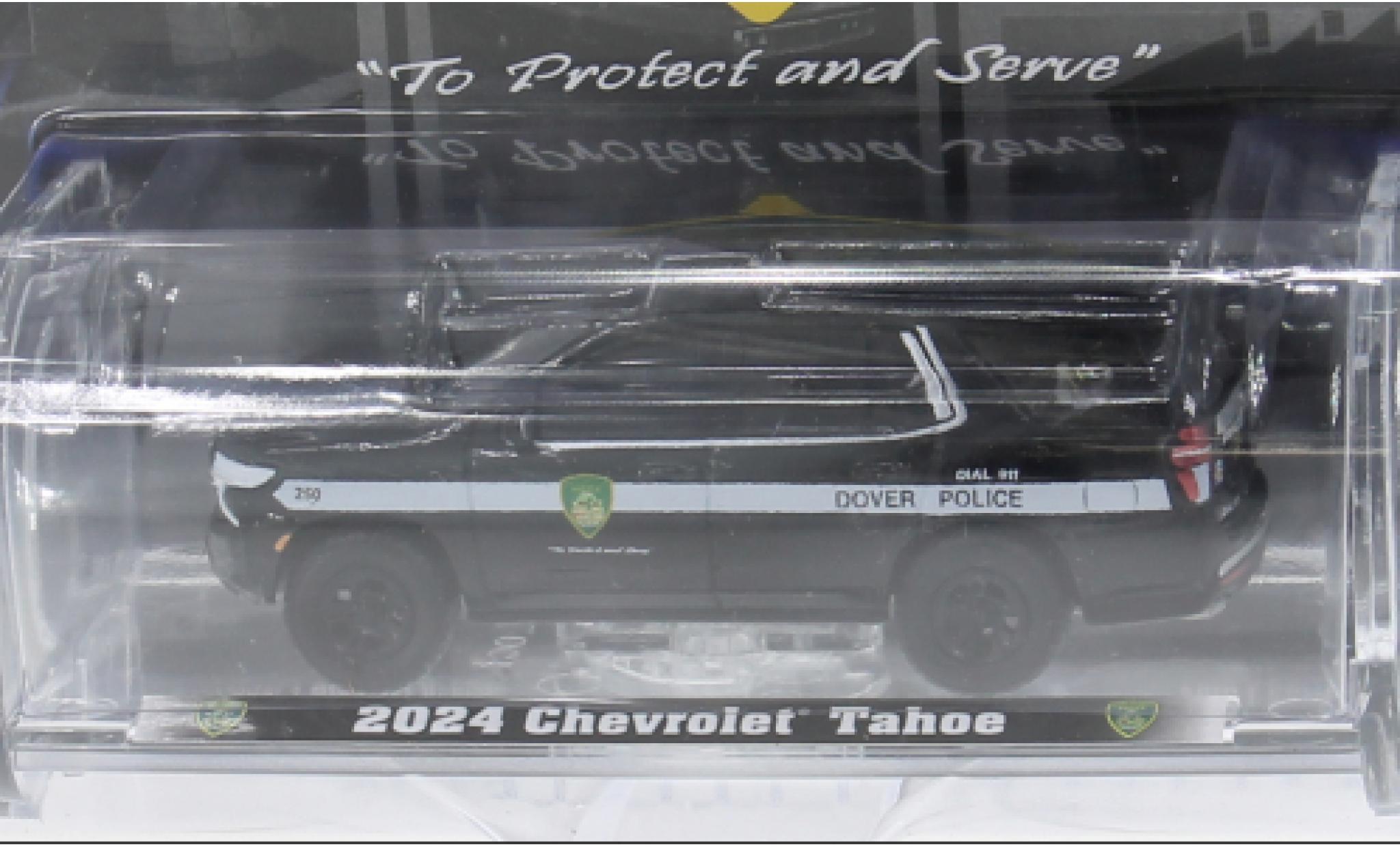 Chevrolet Tahoe 1/64 Greenlight 2024 Dover Politie 1:64 modelauto