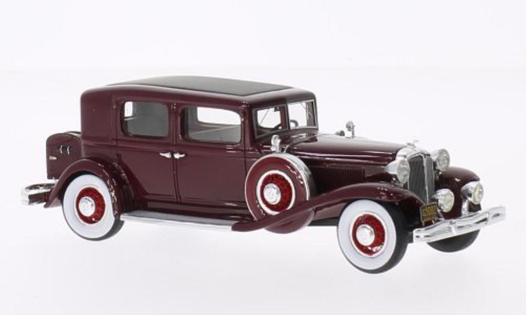 Chrysler Imperial 1/43 GLM CG Club Sedan rood 1931 modelauto