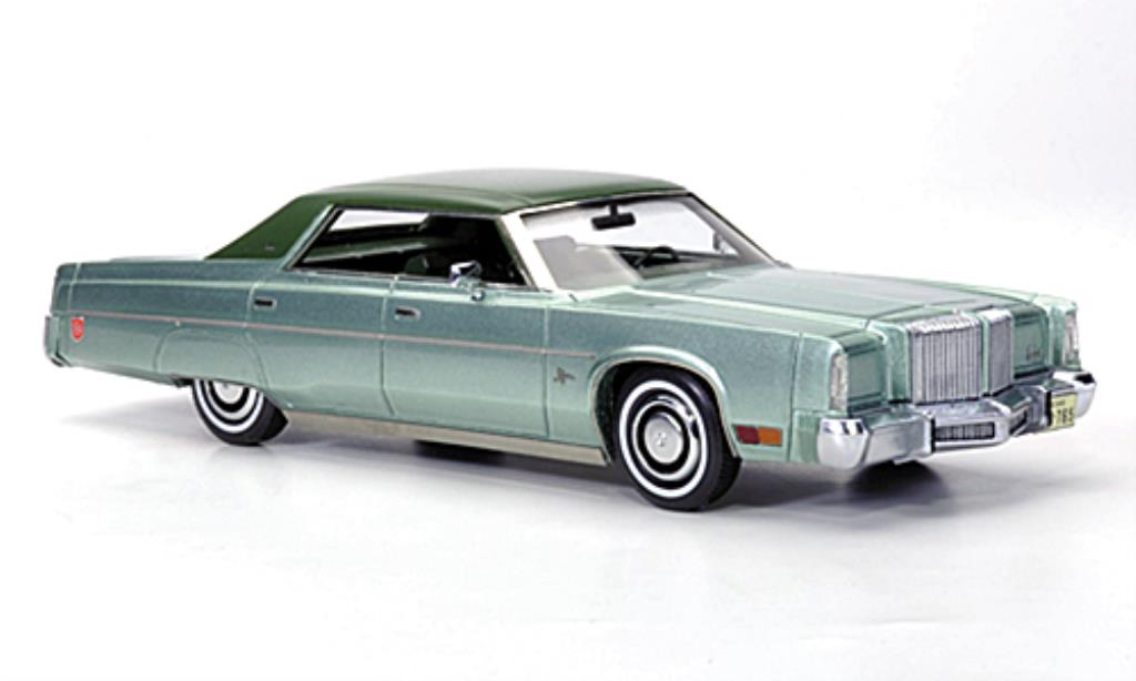 Chrysler Imperial 1/43 Neo grijsgrun/grun 1975 modelauto