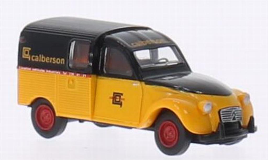 Citroen 2CV 1/87 Brekina AZU Calberson modelauto