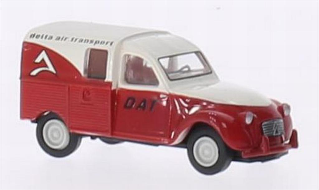 Citroen 2CV 1/87 Brekina AZU Delta air transport (F) modelauto