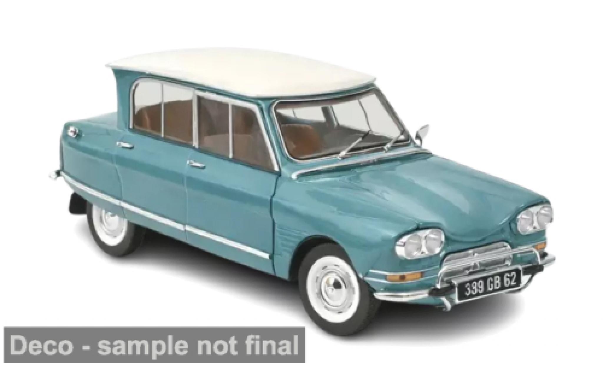 Citroen Ami 6 1/18 Norev Club blauw 1968 1:18 modelauto