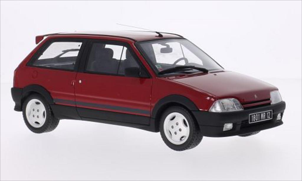 Citroen AX 1/18 Ottomobile GTi rood 1991 modelauto