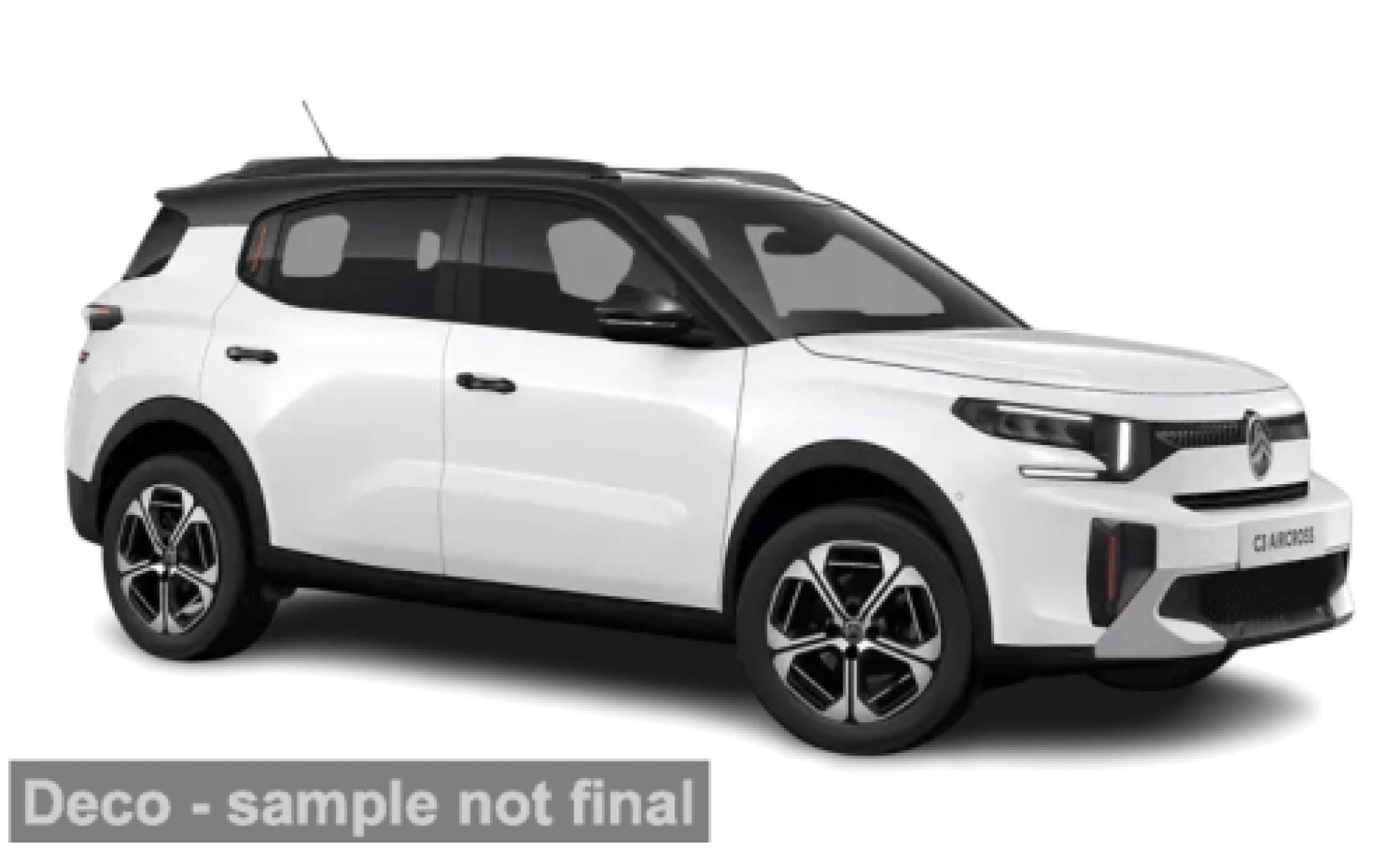 Citroen C3 1/43 Norev Aircross wit/zwart 2025 1:43 modelauto