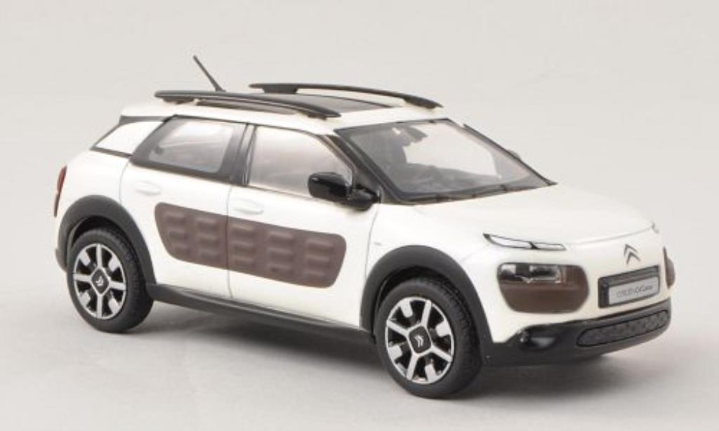 Citroen C4 1/43 Norev Cactus wit/matt-bruin 2014 modelauto