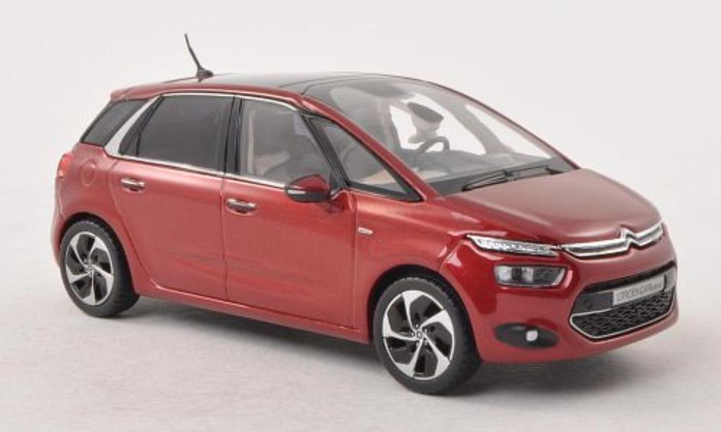 Citroen C4 Picasso 1/43 Norev Picasso rood 2013 modelauto