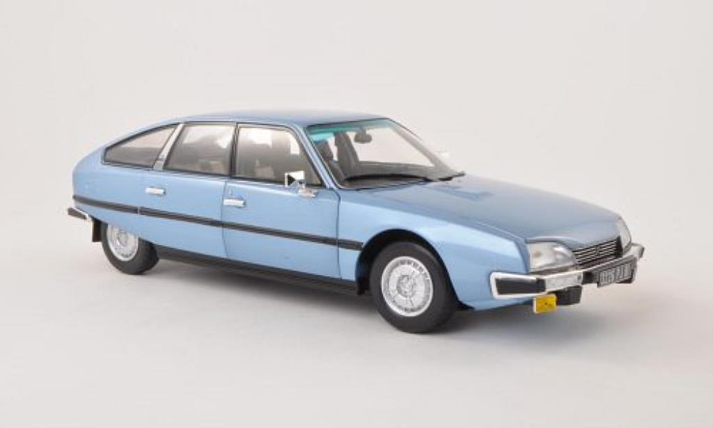 Citroen CX 1/18 Norev 2400 GTI blauw 1977 modelauto