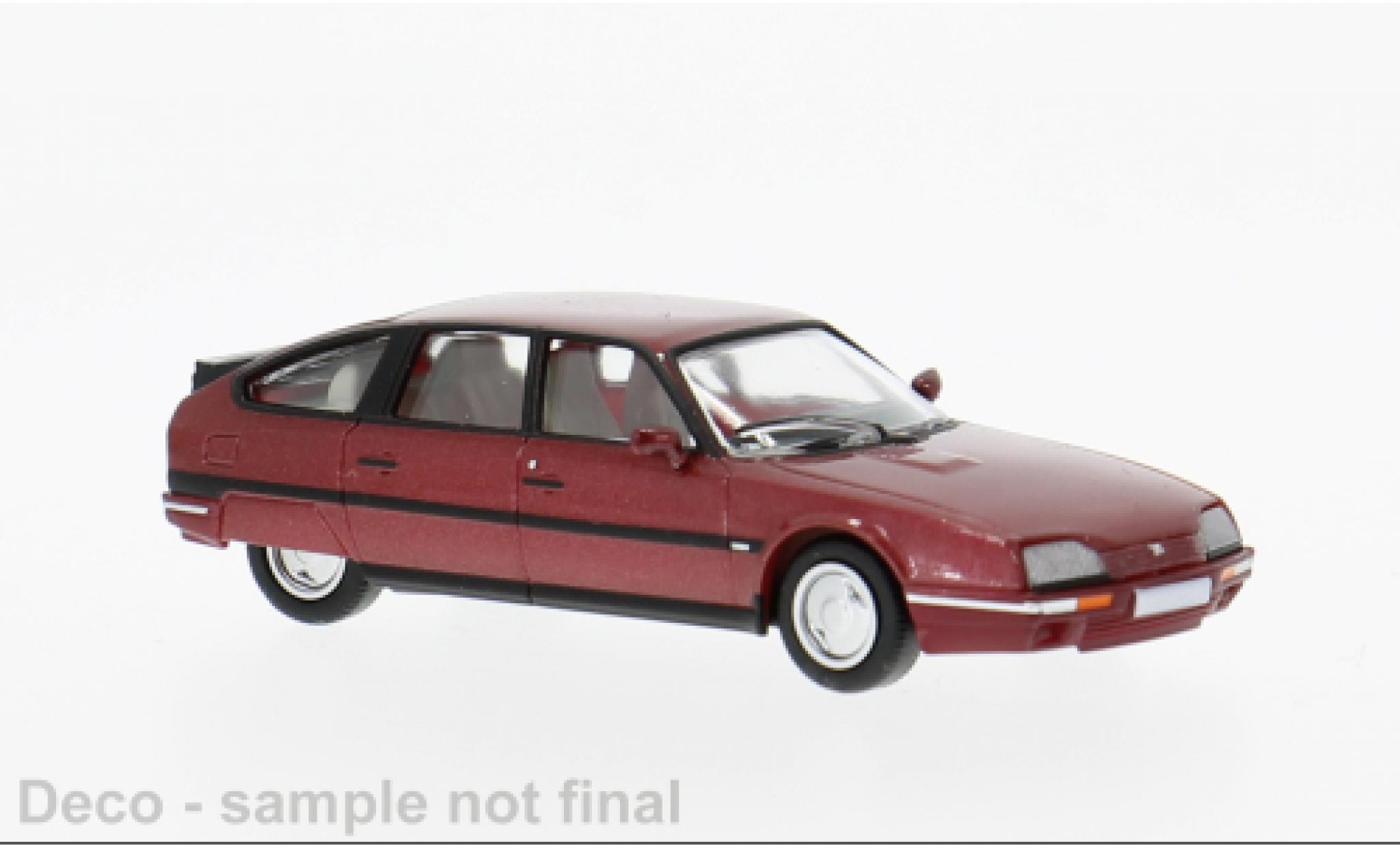 Citroen CX 1/87 PCX87 Phase II rood 1985 1:87 modelauto