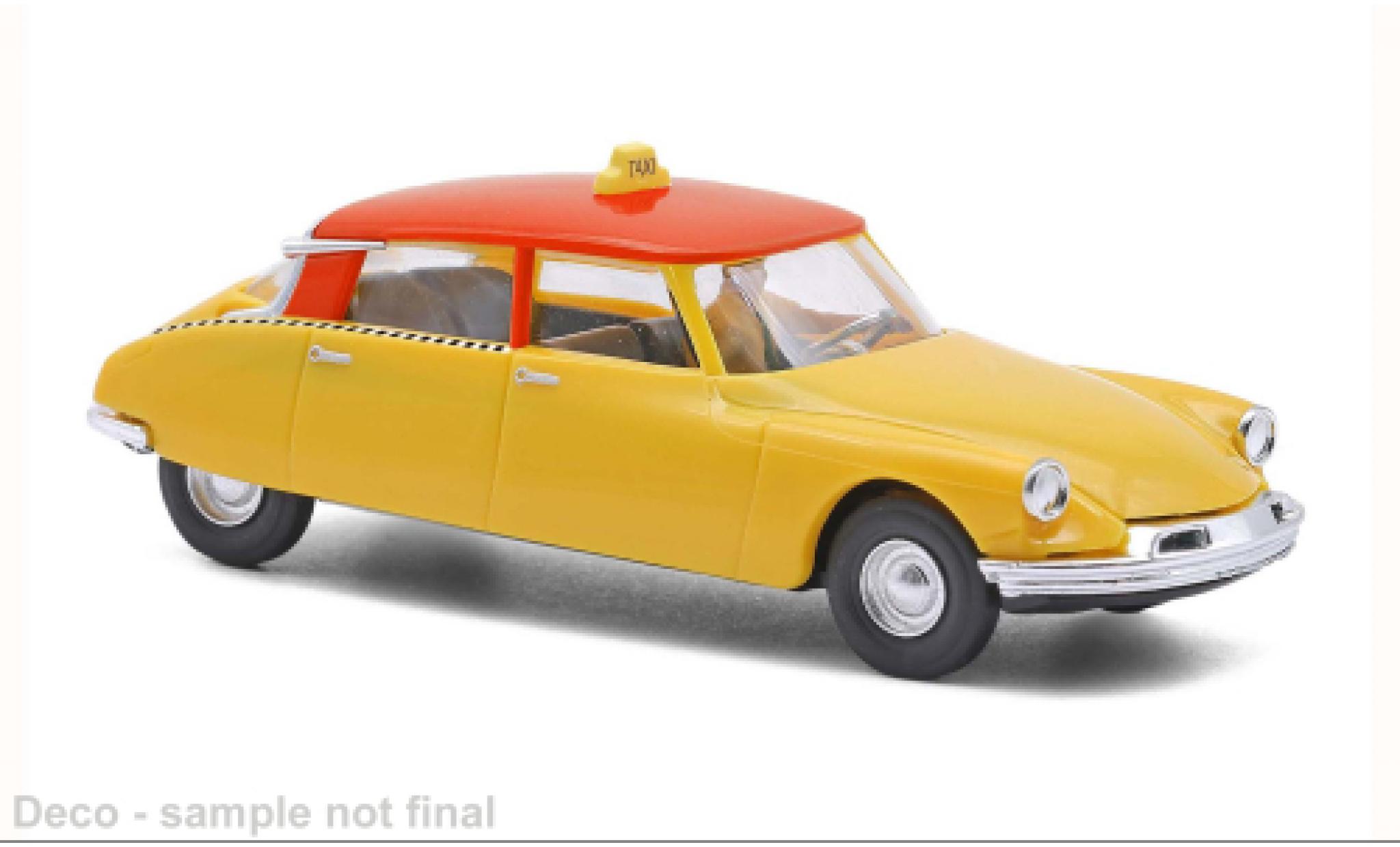 Citroen DS 1/87 Busch 19 1955 Taxi (NL) 1:87 modelauto