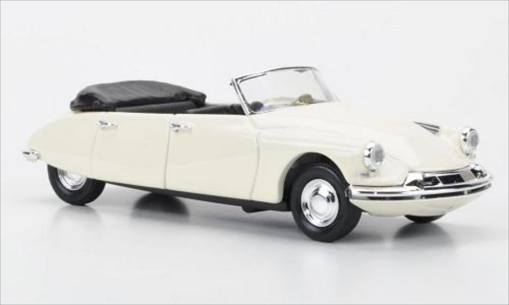 Citroen DS 19 1/43 Rio 19 Cabriolet Reutter 4-Turer wit 1960 modelauto