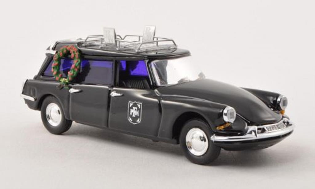 Citroen DS 1/43 Rio Stationwagen Bestattungswagen zwart modelauto