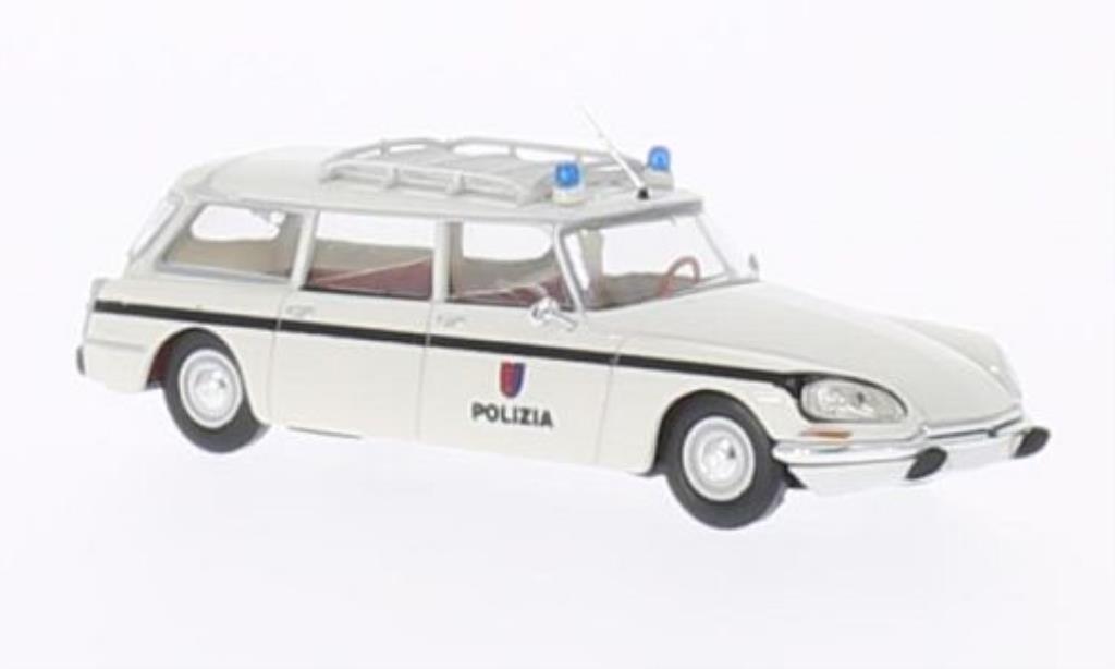 Citroen DS 1/87 Brekina Stationwagen Polizia Politie (CH) modelauto
