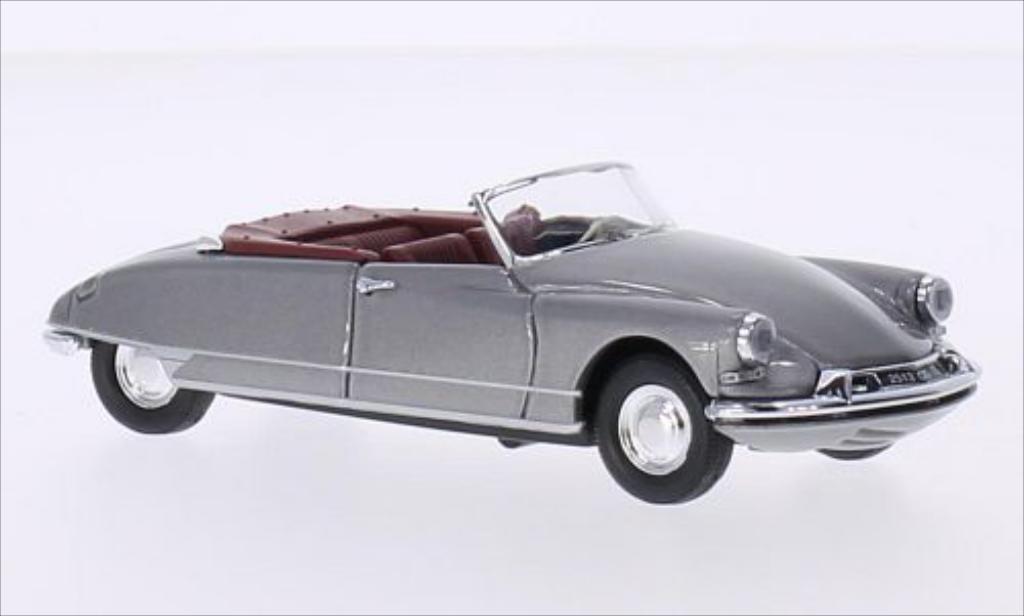 Citroen DS Cabriolet 1/43 Rio Cabriolet metallic grijs 1961 modelauto