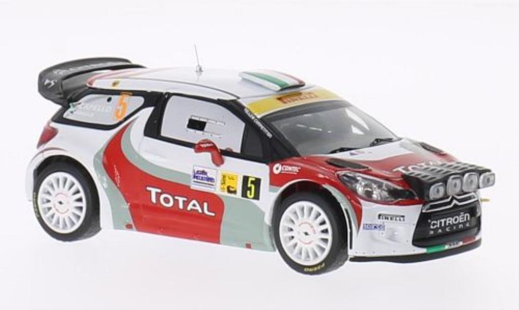 DS Automobiles DS3 1/43 IXO WRC No.5 Total Monza Rally 2011 /L.Pirollo modelauto