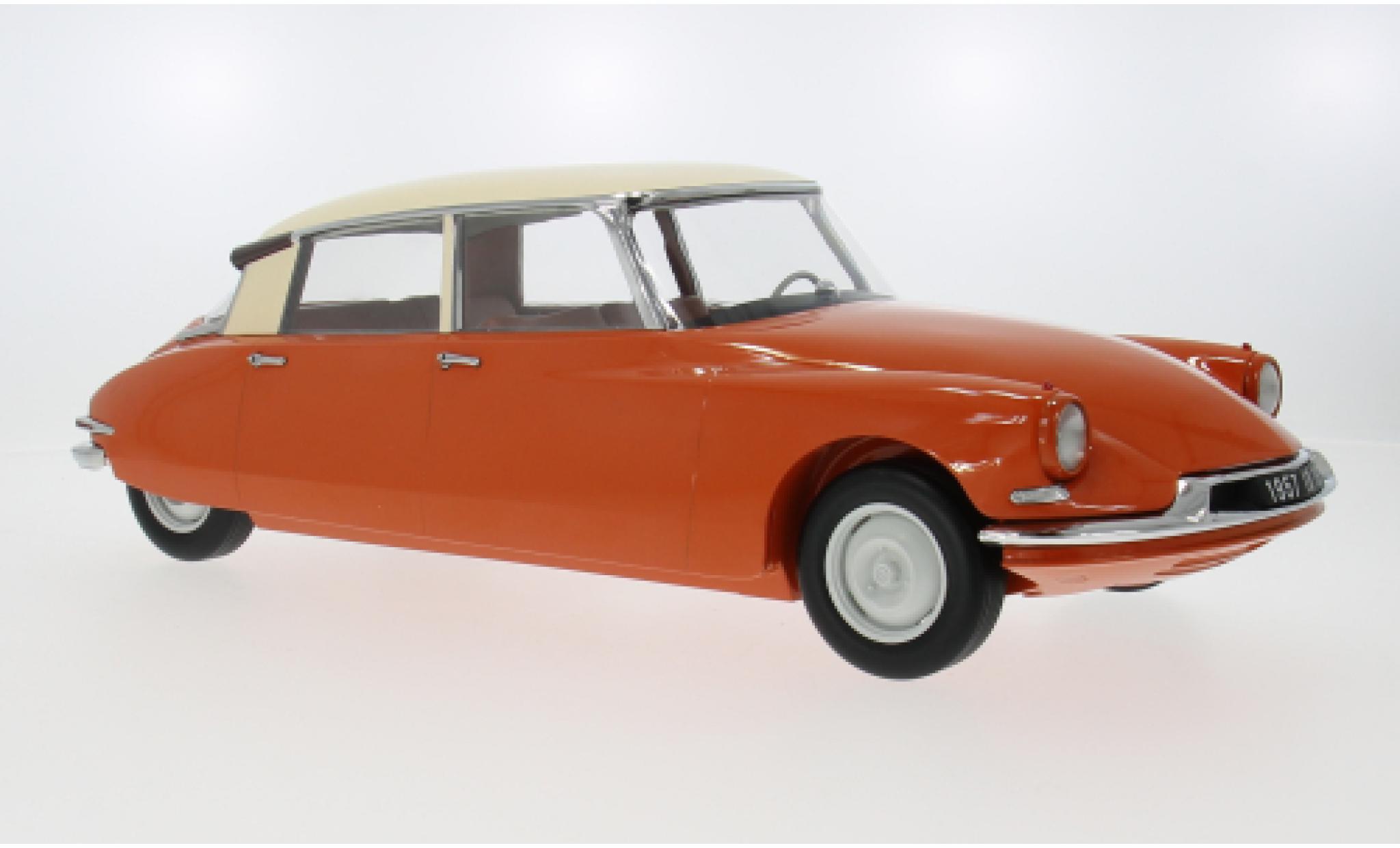 Citroen ID 19 1/12 Norev oranje 1:12 modelauto