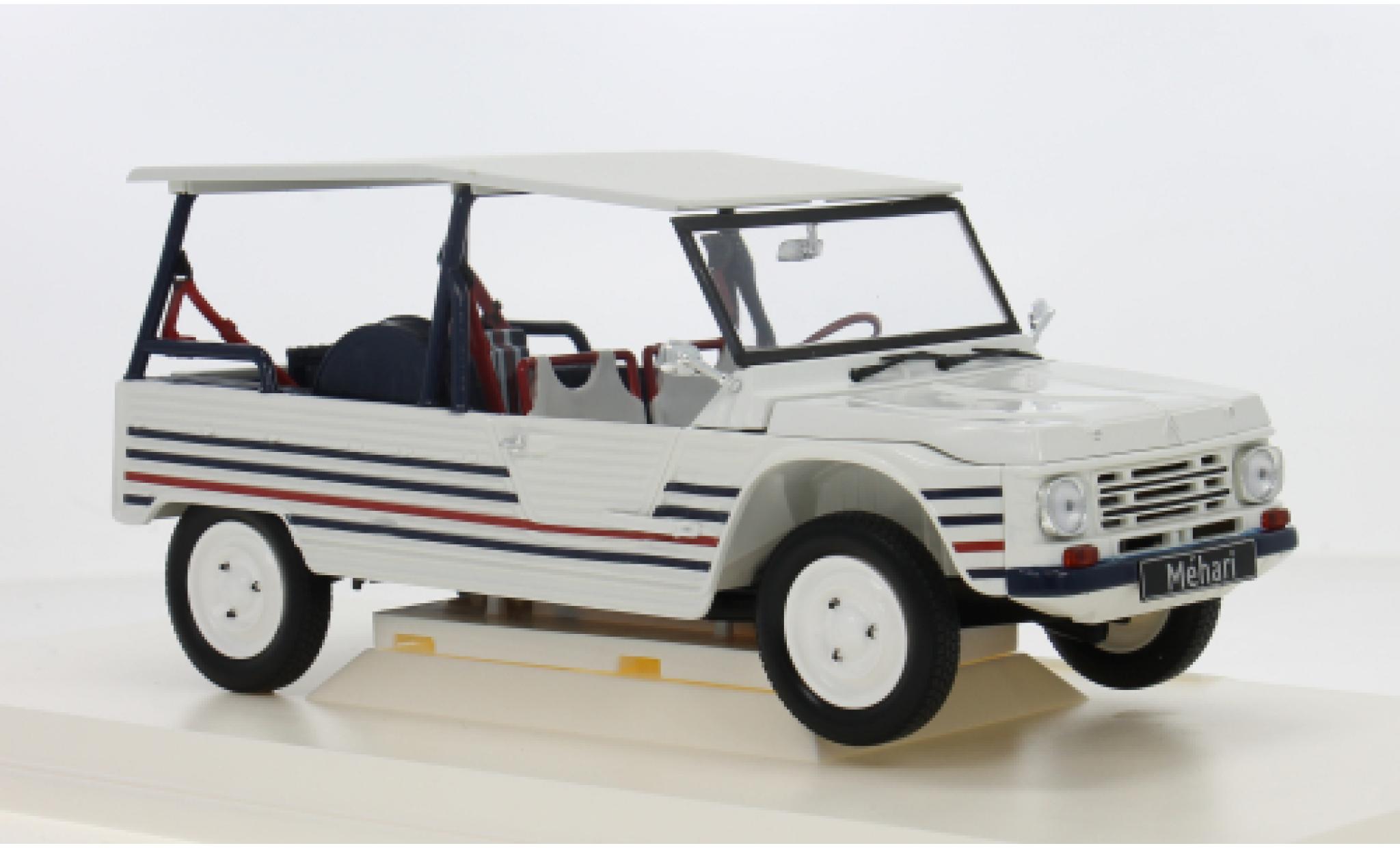 Citroen Mehari 1/18 Norev wit/blauw 2016 1:18 modelauto