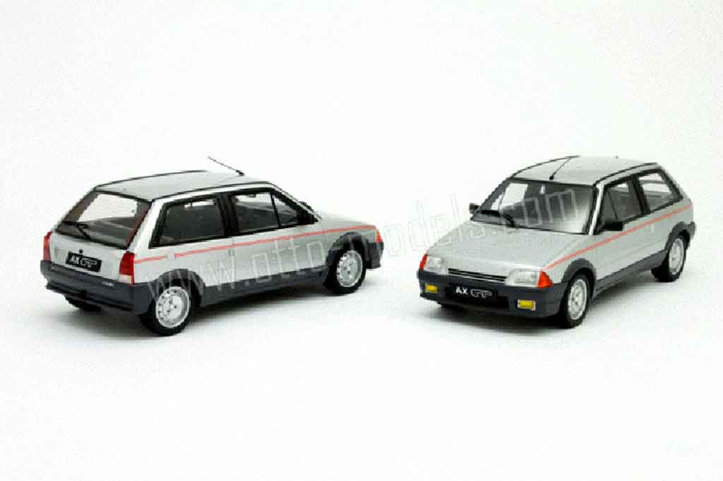 Citroen AX GT grijs 1/18 Ottomobile