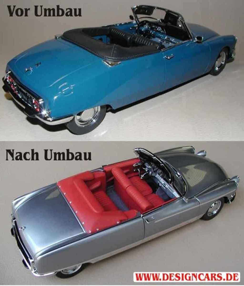 Citroen DS 19 palm beach avec eage 1/18 Sun Star
