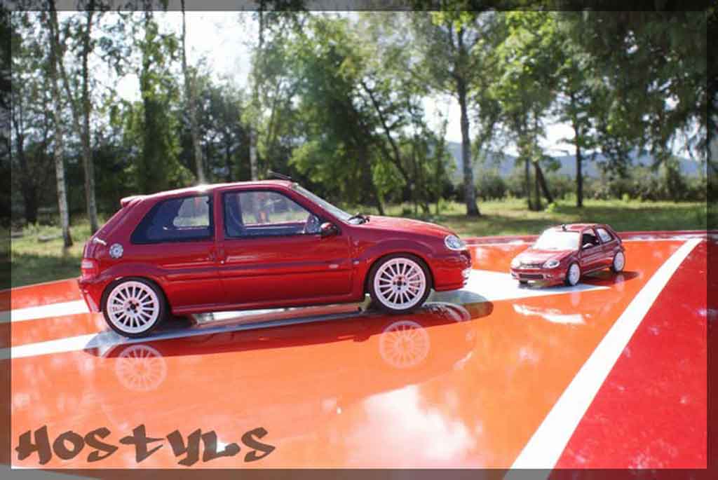 Citroen Saxo VTS preparation groupe n 1/18 Ottomobile
