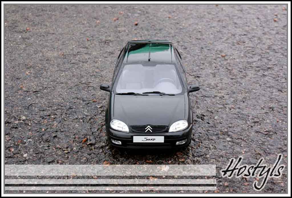 Citroen Saxo VTS zwart 1/18 Ottomobile