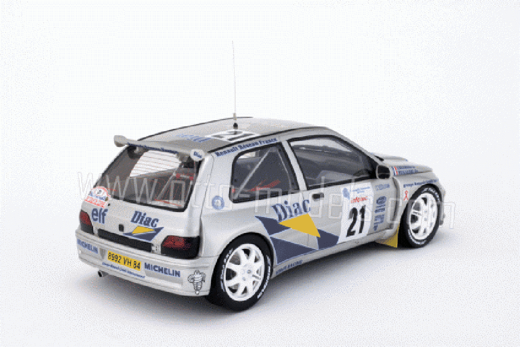 Renault Clio Maxi tour de corse 1995 1/18 Ottomobile