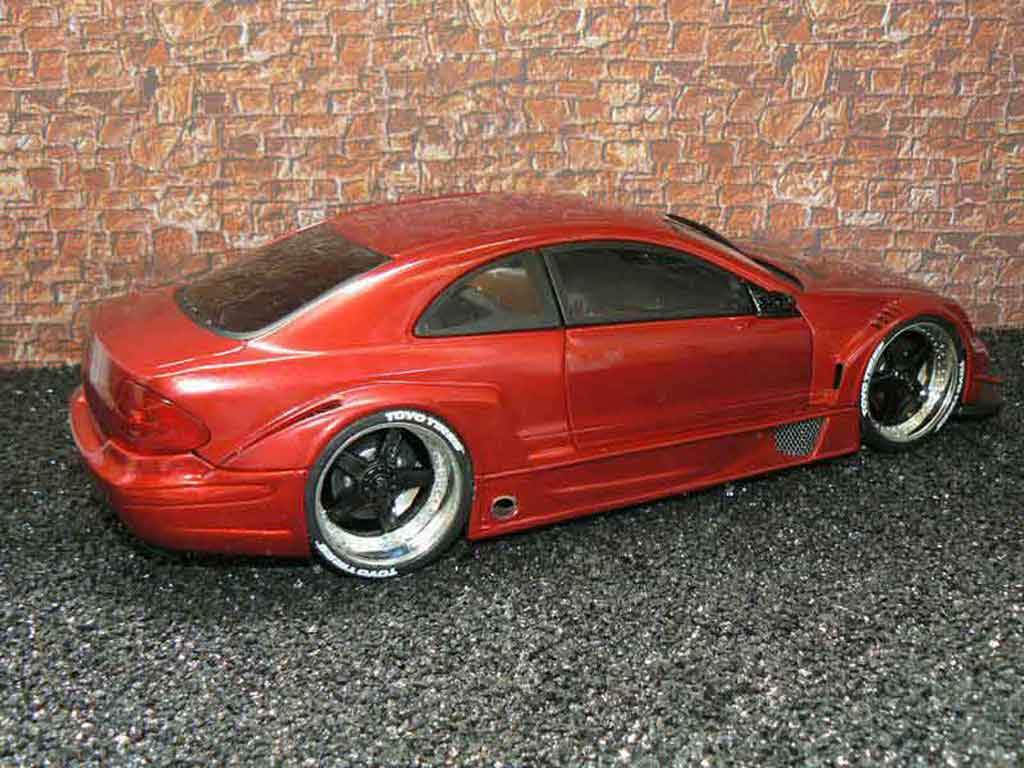 Mercedes Classe CL AMG DTM coupe K street rood candy 1/18 Maisto