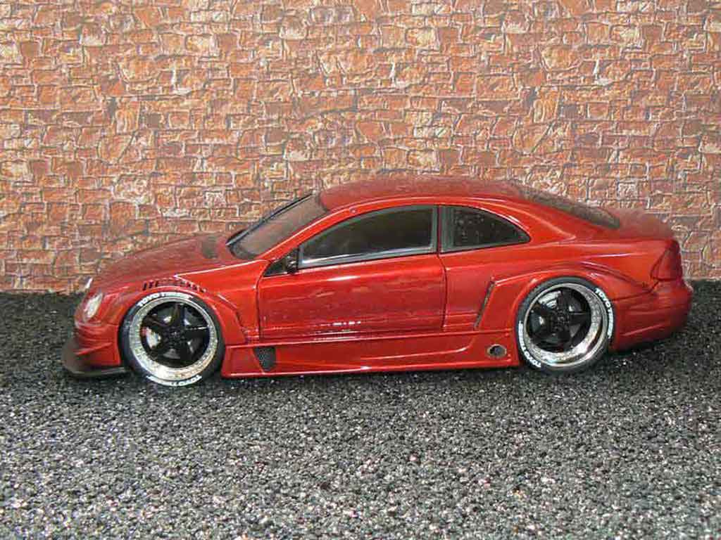 Mercedes Classe CL AMG DTM coupe K street rood candy 1/18 Maisto