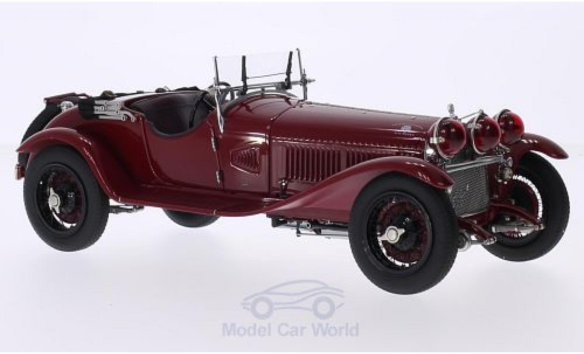 Alfa Romeo 6C 1/18 CMC 1750 Gran Sport rood RHD 1930 modelauto