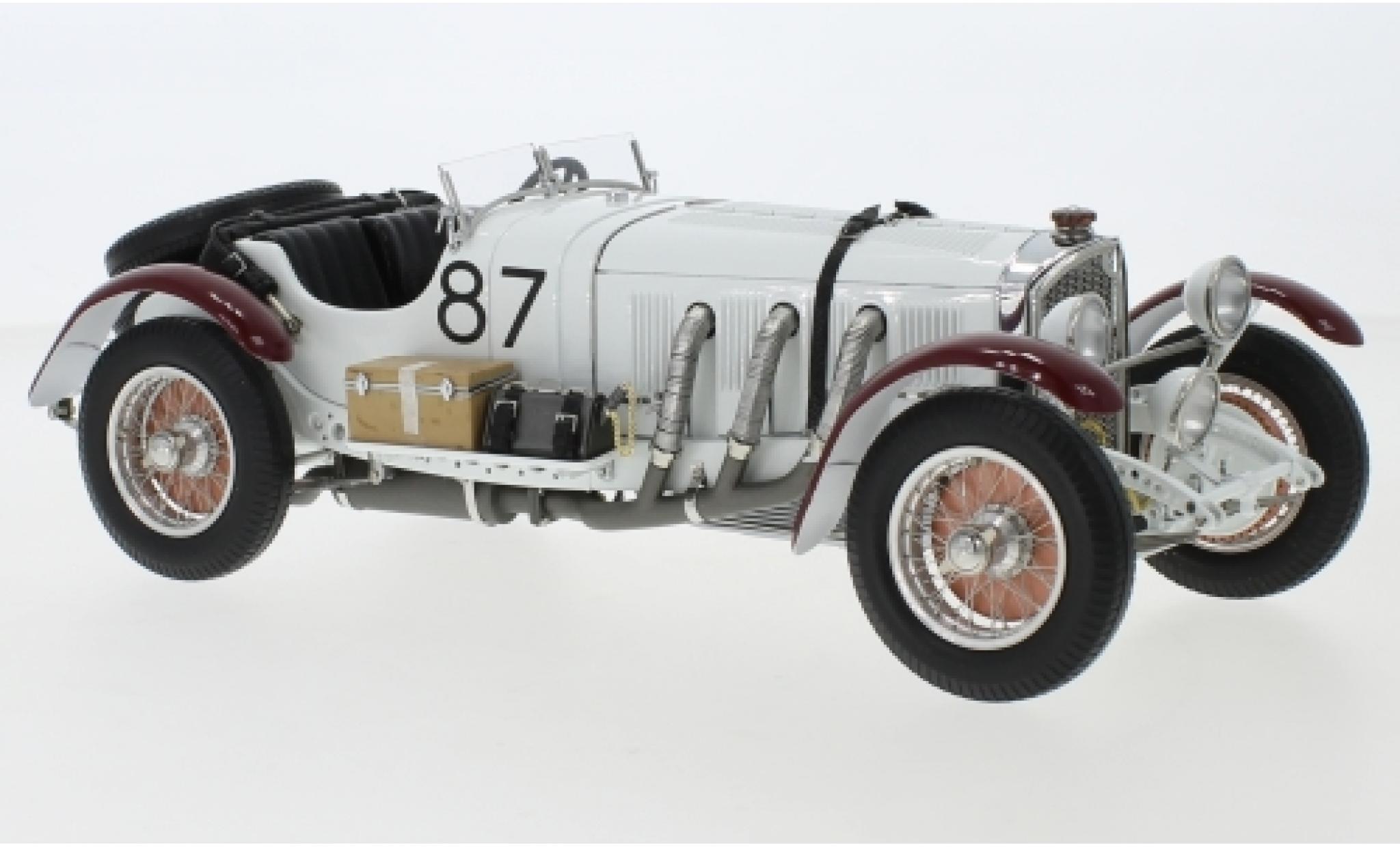 Mercedes SSK 1/18 CMC L No.87 Mille Miglia 1931 R.Caracciola modelauto
