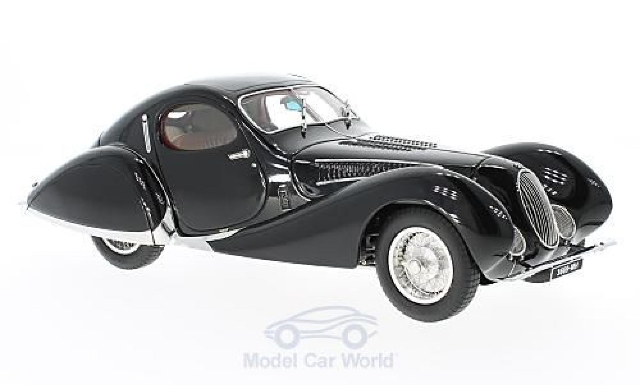 Talbot Lago 1/18 CMC Coupe Typ 150 C-SS zwart RHD 1937 Teardrop Figoni & Falaschi modelauto
