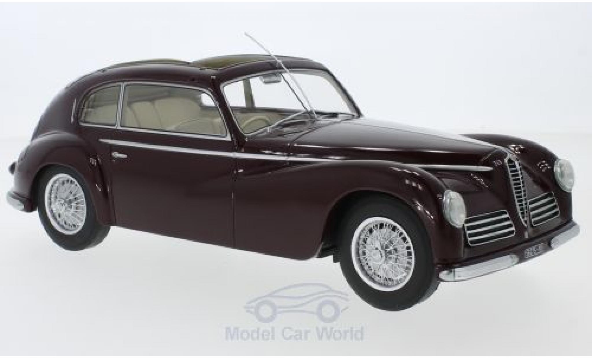 Alfa Romeo 6C 2500 1/18 CMF 2500 Sport Freccia d Oro Cabrio Coupe rood RHD 1949 modelauto