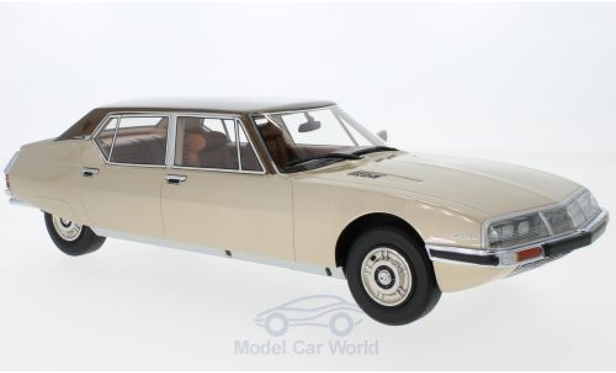 Citroen SM 1/18 CMF Opera by Henri Chapron metallic beige/metallic bruin 1972 modelauto