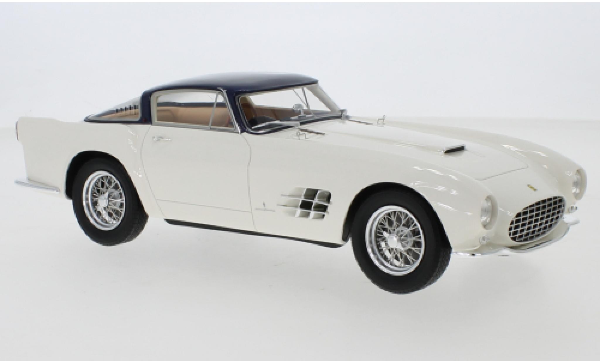 Ferrari 375 1/18 CMF MM Sedantta by Pinin Farina wit/metallic blauw RHD 1955 modelauto