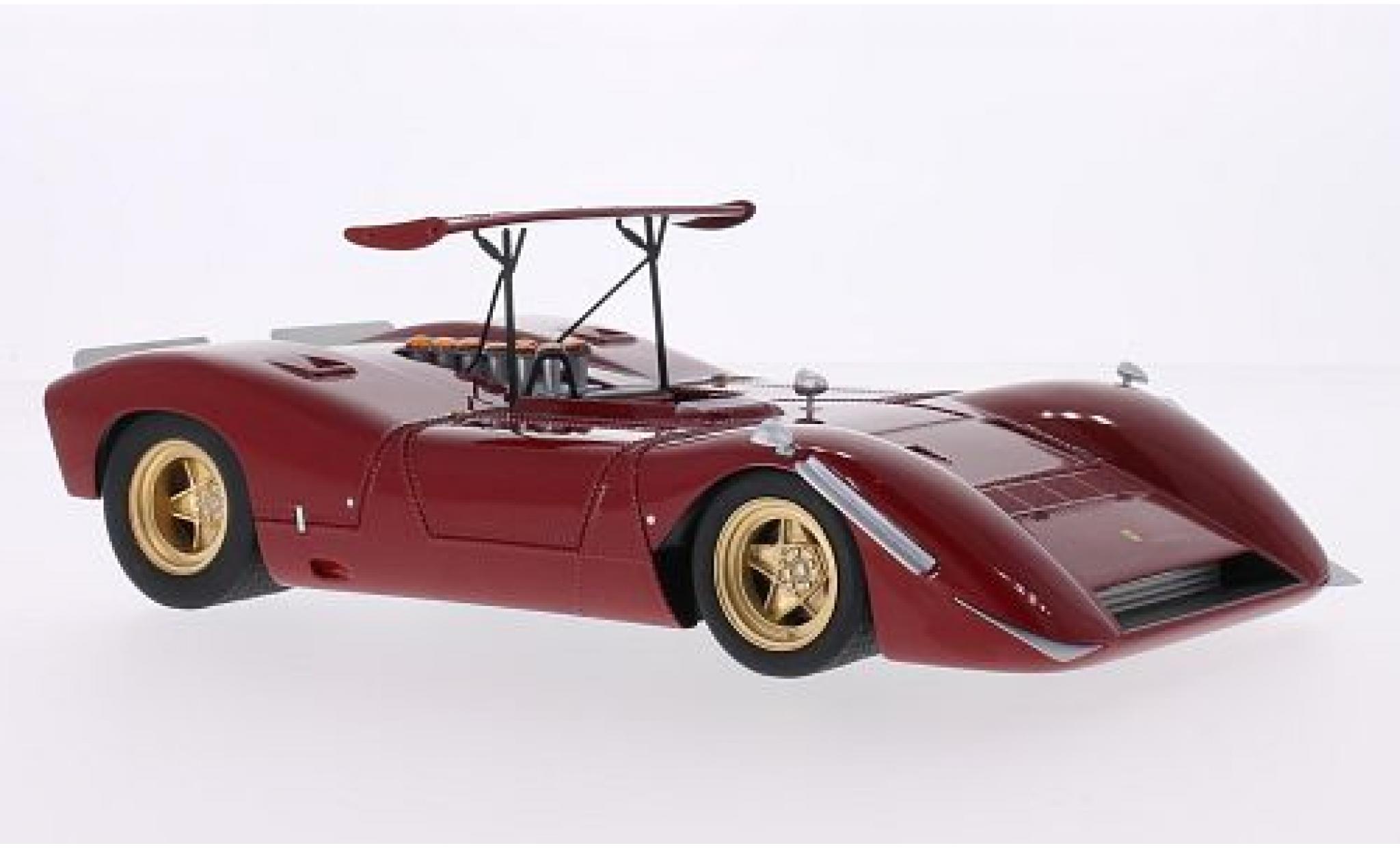 Ferrari 612 1/18 CMF Can Am rood Plain Body Version modelauto